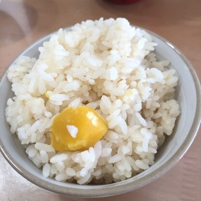 もち米初めて使いました！栗ご飯食べると秋って感じですね！ほくほくで美味しかったです♪